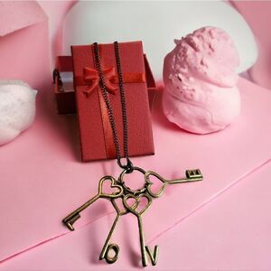 LOVE Necklace with 18" Chain and extender